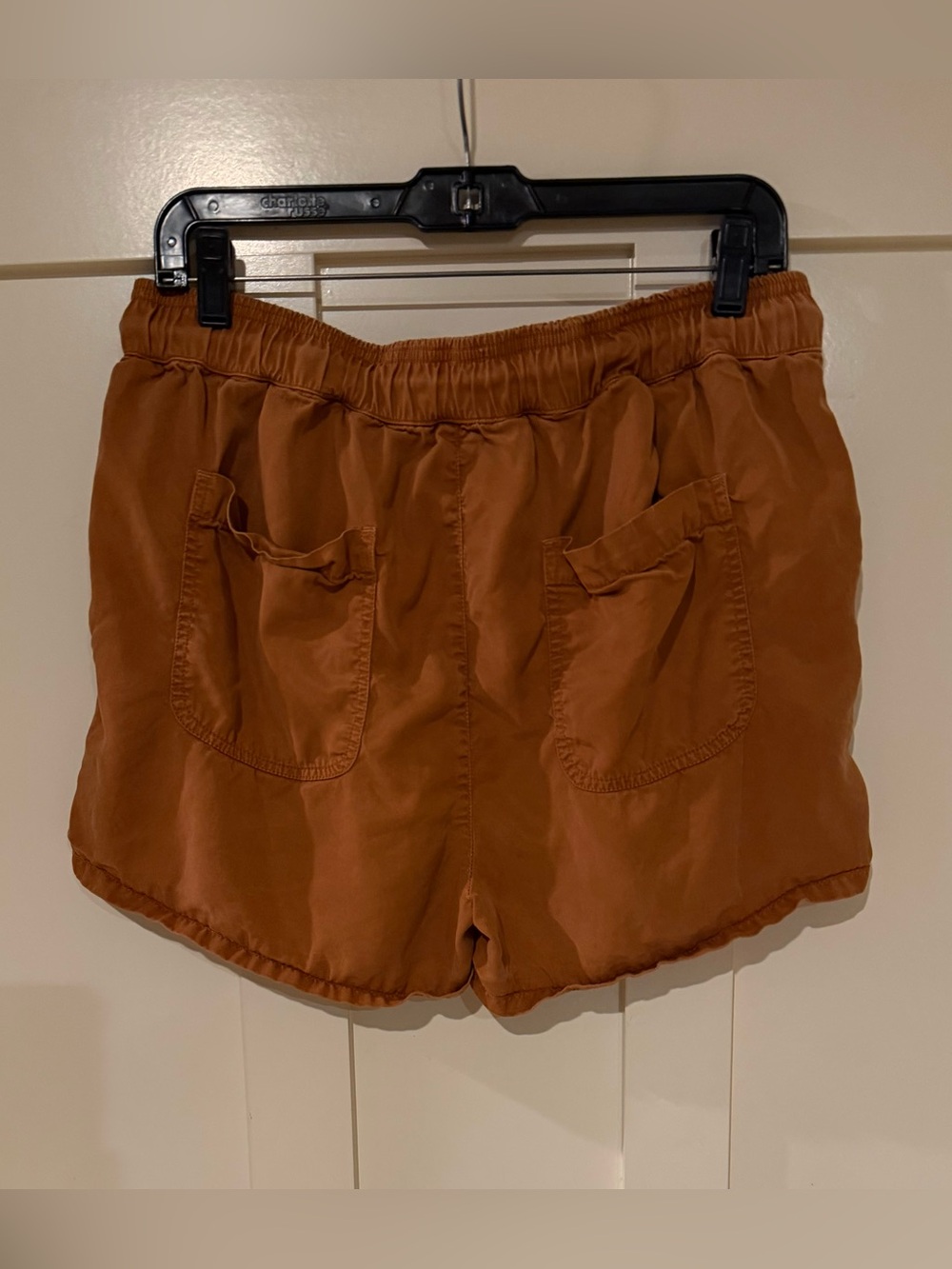 Quince Terracotta Vintage Wash Utility Shorts Women's Size Large - Picture 10 of 14